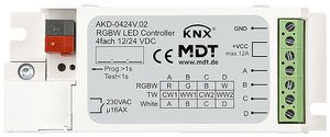 LED-Betriebsgerät KNX MDT AKD-0424V.02 4-Kan 72W 12…24V