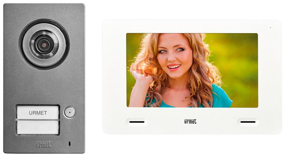 Video-Türsprechanlage-Set Urmet Mini Note für 1-Familienhaus