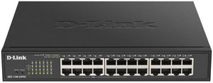 Switch D-Link DGS-1100-24PV2/E, 24-port smart managed Layer2 Gigabit PoE