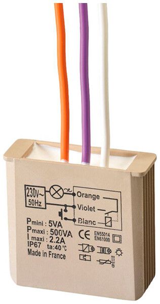 EB-Blinker-Modul Yokis 500VA 2.2A 230VAC 0.2…25sec