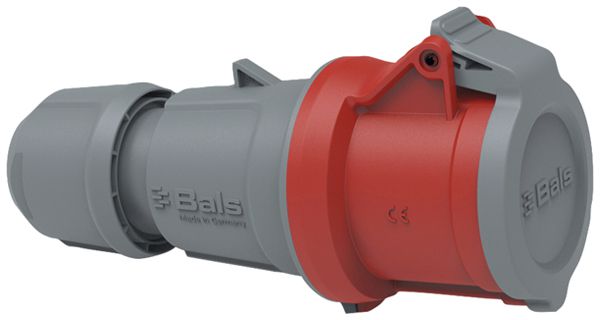 Prise mobile CEE Bals INNOLINQ 5P 32A 400V rouge 6h IP54 borne sans vis