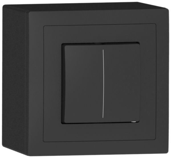 AP-Tastsensor ABB Sidus KNX Basic 1/2, anthrazit