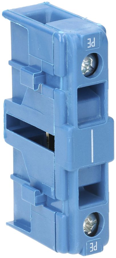 Borne PE K&N 1-pôle 63A 1entrée 1sortie 16mm², pour E/VE, pour KG41…KG64