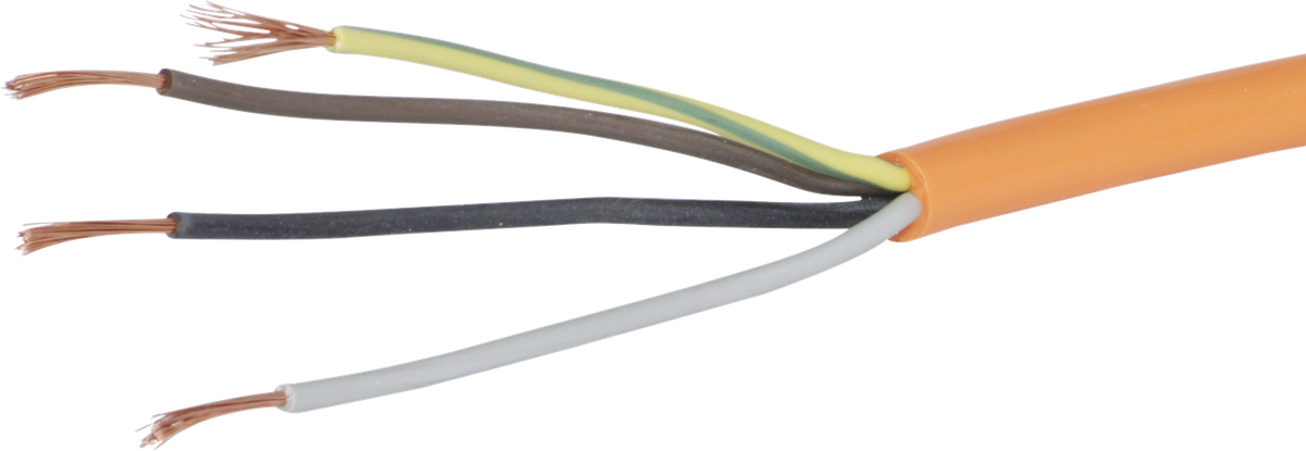 Câble EPR-PUR 4×1mm² 3LPE orange
