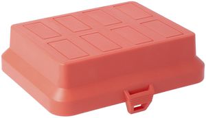 Parte frontale AGRO, per 8×3-poli GST18 / WINSTA MIDI, 125×100×36mm, rosso