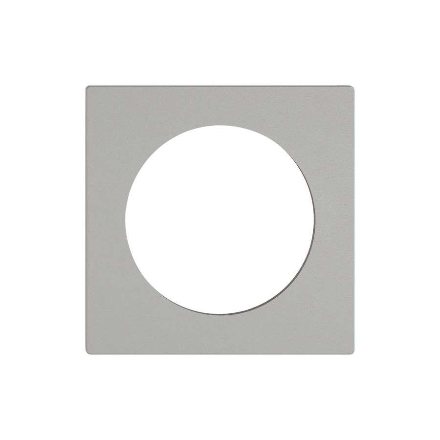 Abdeckset EDIZIO.liv SNAPFIX® Thermostat 60×60×7mm hellgrau IP20