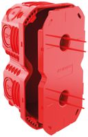 Einlasskasten MT NIS 2×1 GDP 850°C 71×131×60mm rot