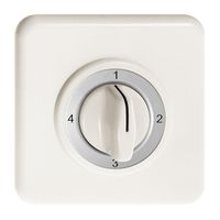 UP-Frontset FH 4-1-2-3 weiss für Drehschalter