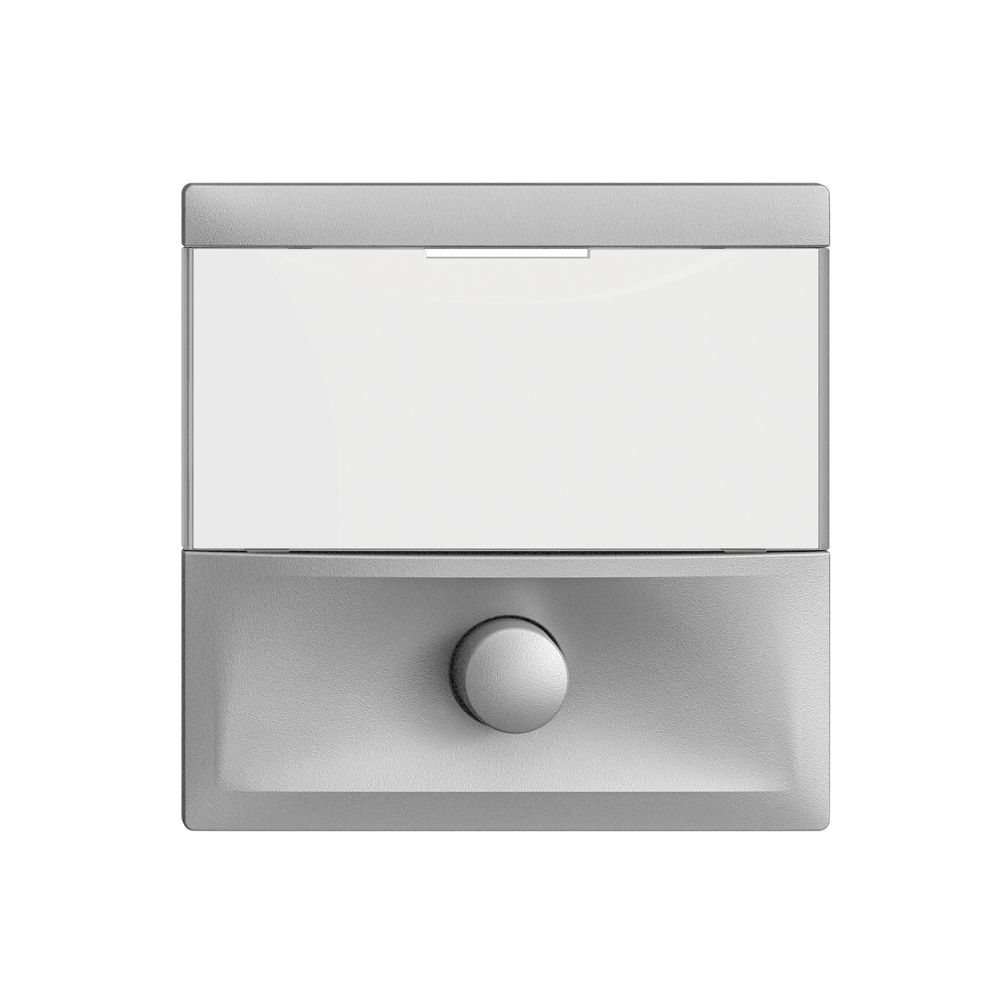 Taster mit Namensschild EDIZIOdue silver