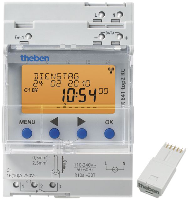 Timer AMD digitale Theben TR 641 top2 RC