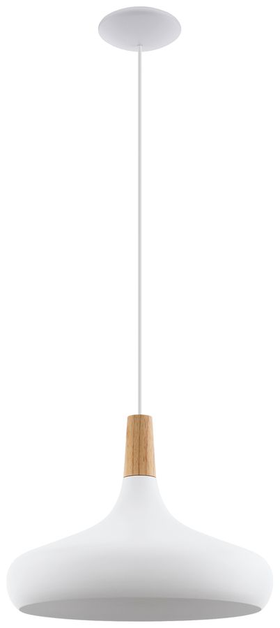 Pendelleuchte Eglo SABINAR E27 1×0…60W 400mm ws