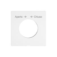 Montageset EDIZIO.liv SNAPFIX® f.Schwenkt.m.Schloss Aperto → ← Chiuso ws