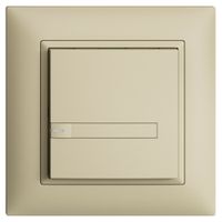 Poussoir KNX RGB ENC EDUE FMI, 250mW, a.LED RGB, papier, 1×pouss., 1×touche, van
