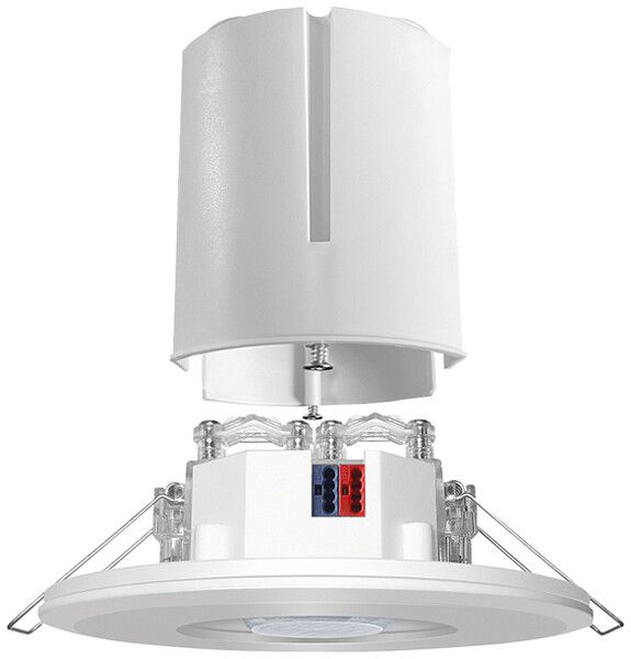 Détecteur de présence ENC KNX ESYLUX PD-FLAT 360i/8 ROUND FM, blanc