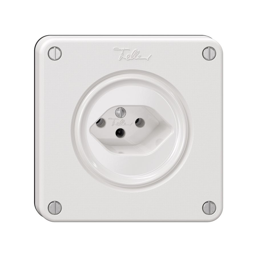 Presa NEVO, 1×T13, bianco