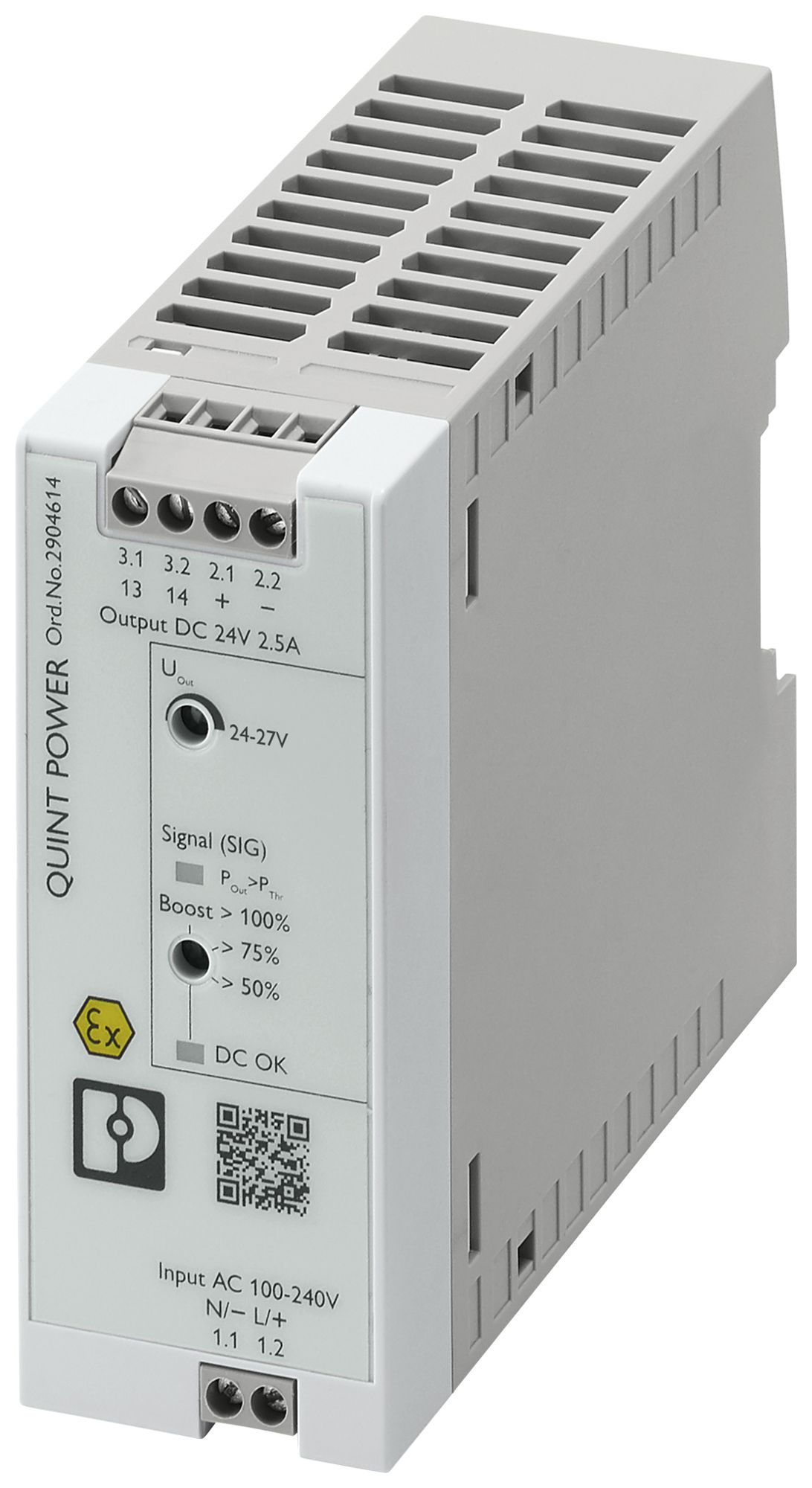 Schaltnetzteil PX QUINT4-SYS-PS/1AC/24DC/2.5/SC TBUS 1L OUT:24VDC