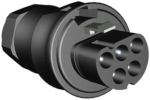 Steckerteil Wieland 1.5…4mm² 5L schwarz