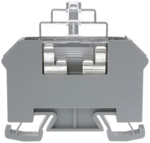 Sicherungsklemme Woertz 10mm² mit Sicherungshalter grau