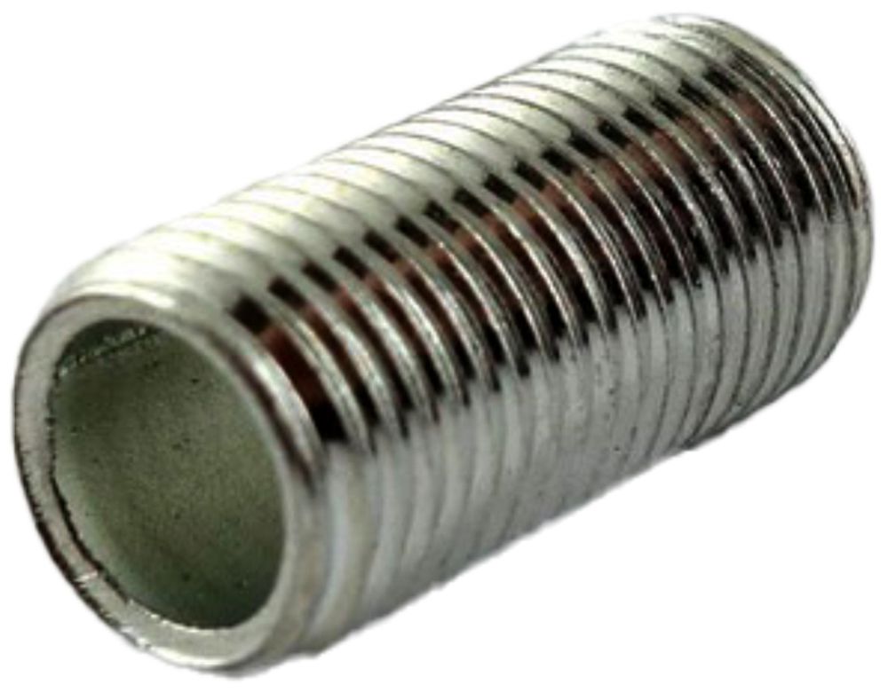 Tube fileté Elektrogros acier zingué avec filetage M10×1 L=30mm