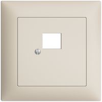 Kit frontale INC EDIZIOdue crema 88×88mm 1×RJ45