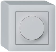 Variateur rotatif universel AP Hager kallysto 20…400W/VA gris clair