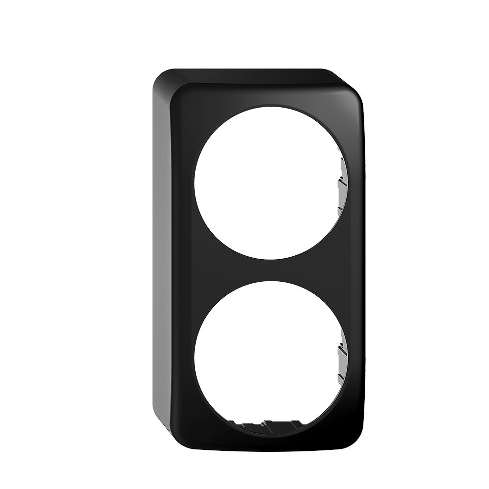 Cappa AP STANDARDdue QX54 2×1 nero 2×Ø58