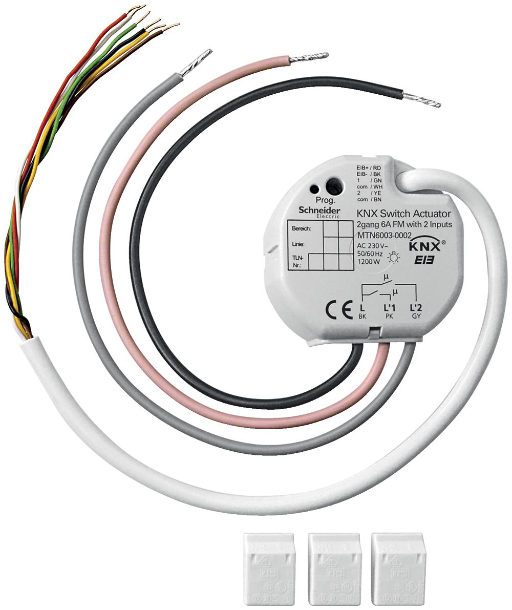 EB-Schaltaktor KNX Schneider Electric MTN6003-0002
