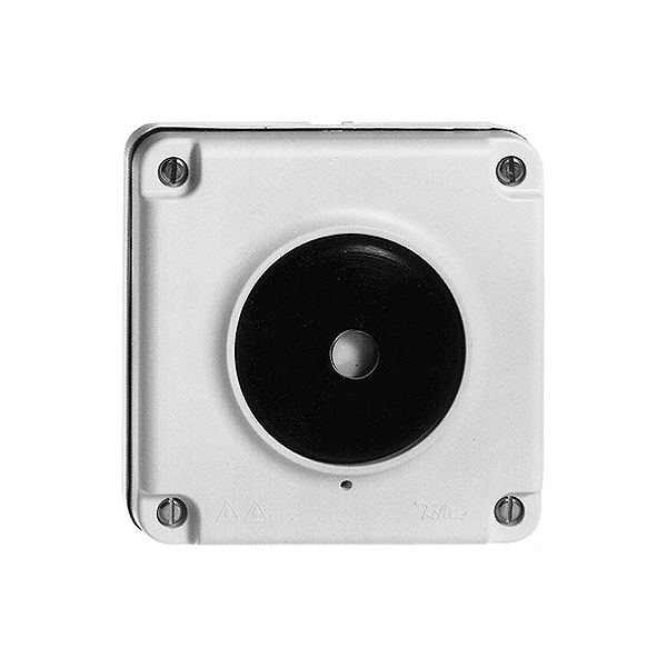 Deckel FH NAP/NUP schwarz mit Membr.