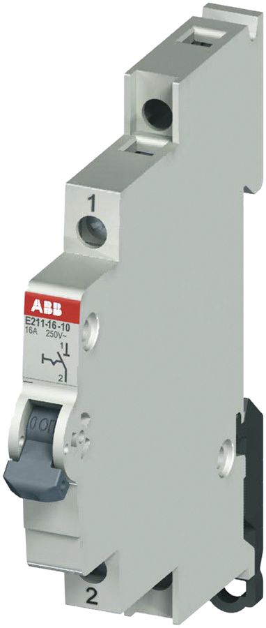 Interruttore AMD ABB E211, 16A/250V 1L 1Ch, ½UM, "0-I"
