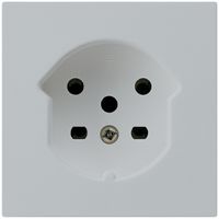 UP-Steckdose kallysto T15 hellgrau Schraubklemmen