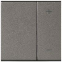 EB-Tastdimmer MOS 2L 40…600VA magnesium 2 Module