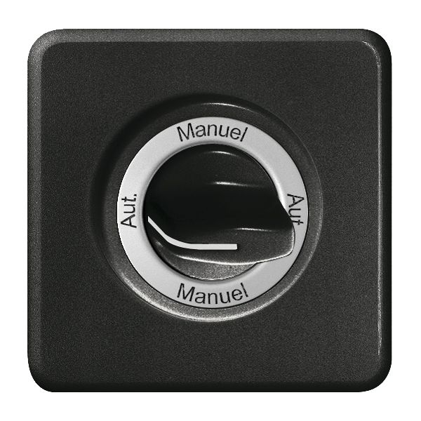 Kit frontal Auto-Main-Auto-Main pour interrupteur rotatif noir