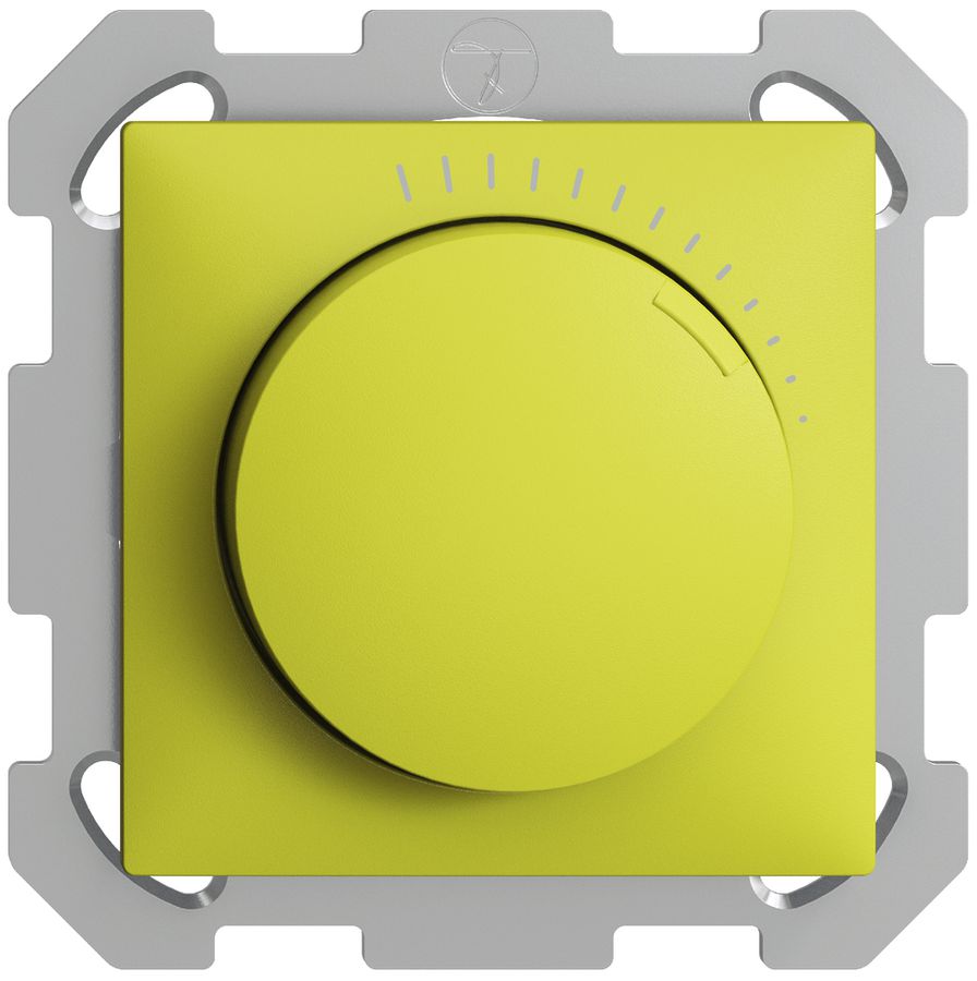 Régulateur de vitesse ENC EDUE 230VAC, 1 phase, 20…400VA, 77×77mm, lemon