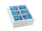 SLIM Patchkabel: 3m, blau, 36-Pack Cat.6A, U/FTP, LSOH, Klinke unbrechbar