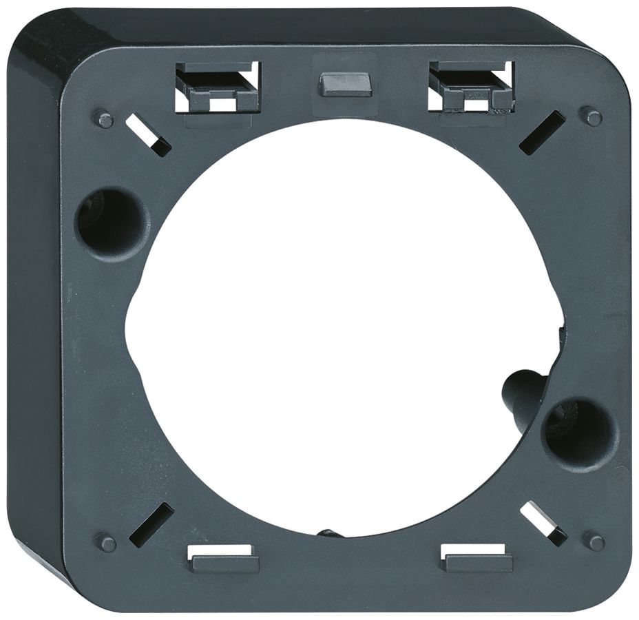 AP-Rahmen basico 1×1/30mm schwarz