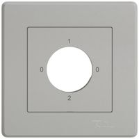 UP-Montageset EDIZIO.liv SNAPFIX® f.Drehschalter m.Schloss 0-1-2-3 hgu