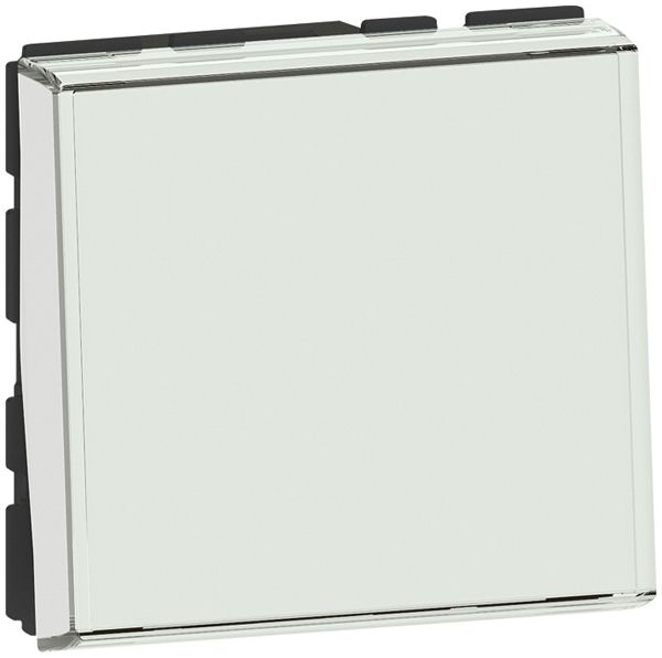 Pulsante di suoneria MOS Easy-Led 2 moduli bianco