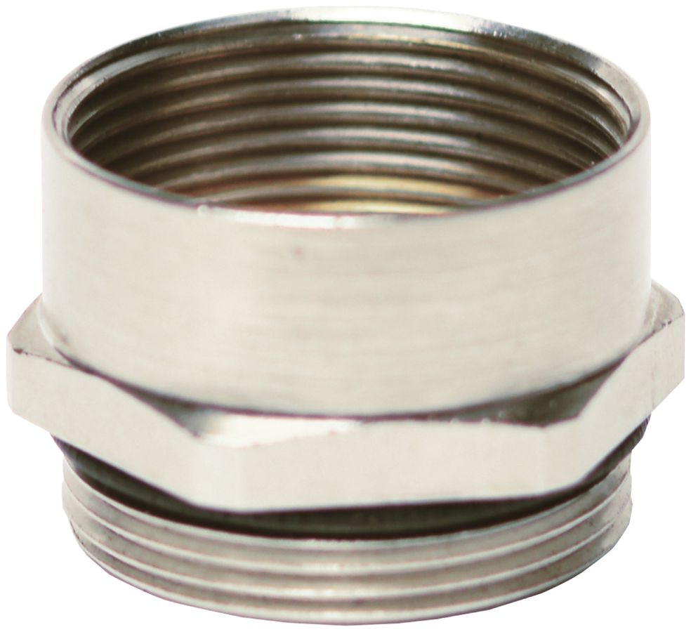 Ampliamento PROCON M25×1.5 in ottone, nichelato