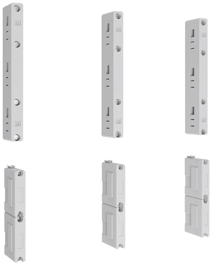 Barre collectrice kit modulaire 60mm Schneider Prisma XS, 5 p 3…4 rangées