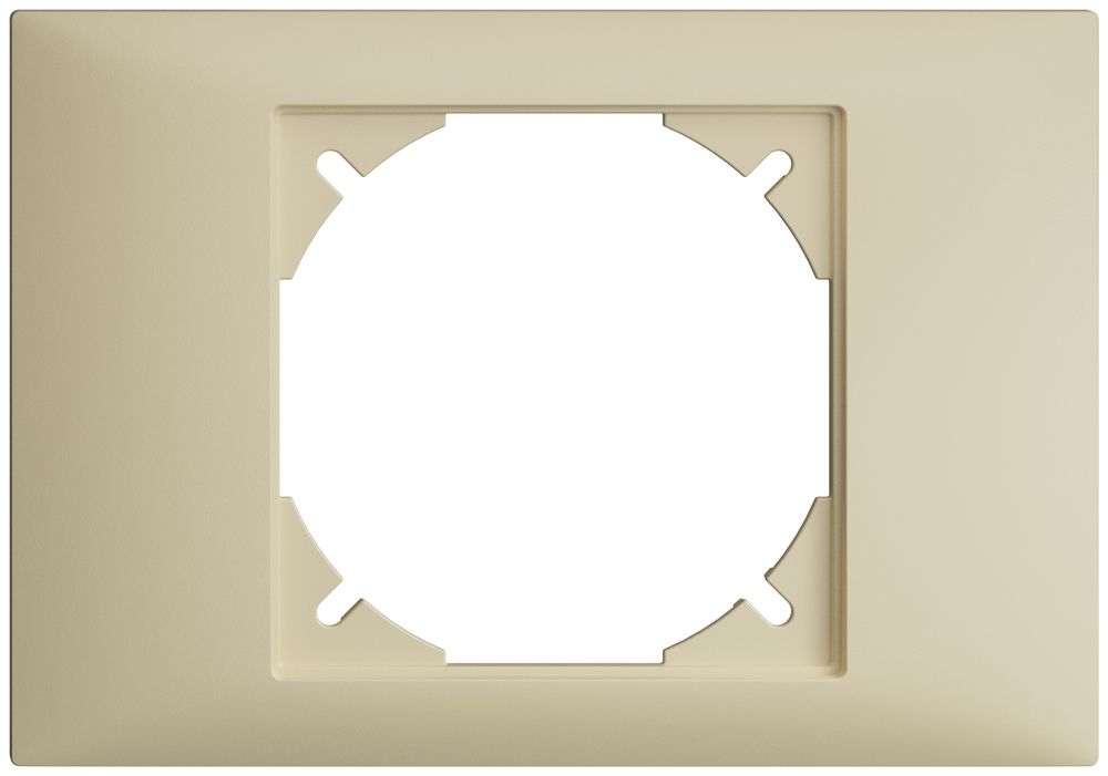 Abdeckrahmen I EDIZIOdue colore BKE vanille