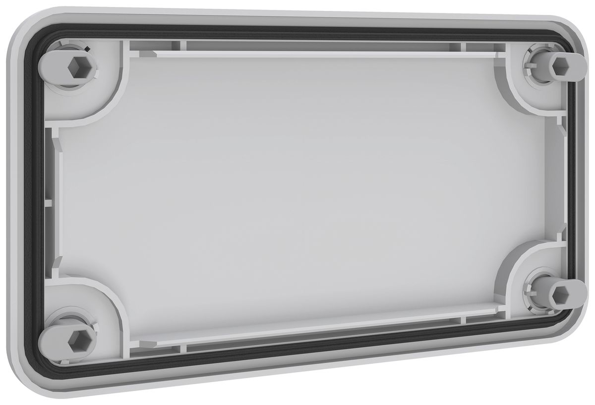 Membranenflansch PrismaSeT XL von aussen verriegelbar Blinddeckel