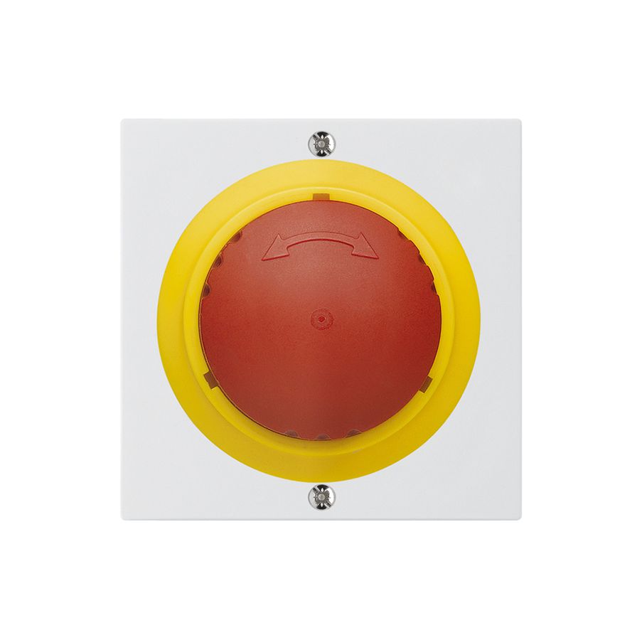 Taster kallysto NOT-AUS weiss