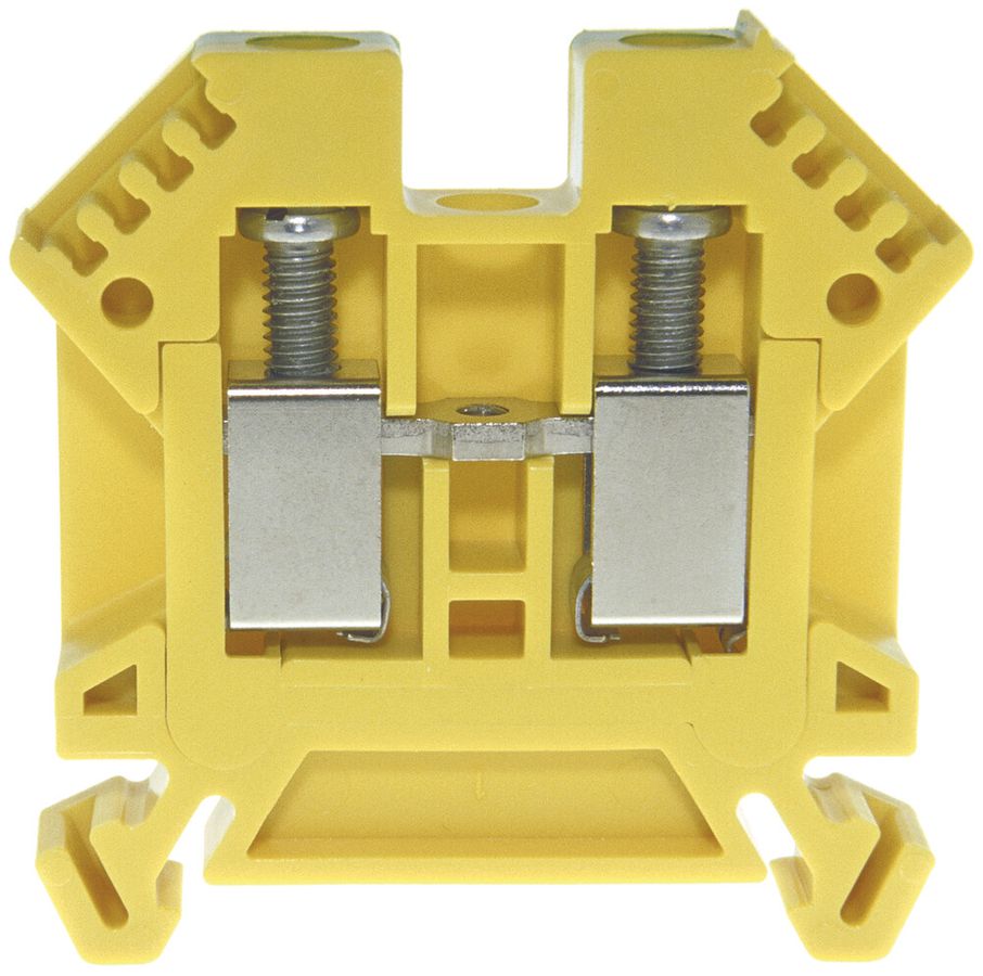 Borne de passage joignable WZ Ex 0.5…6mm² 41A 1000V vis 2×1 rail DIN 35mm vt-jn