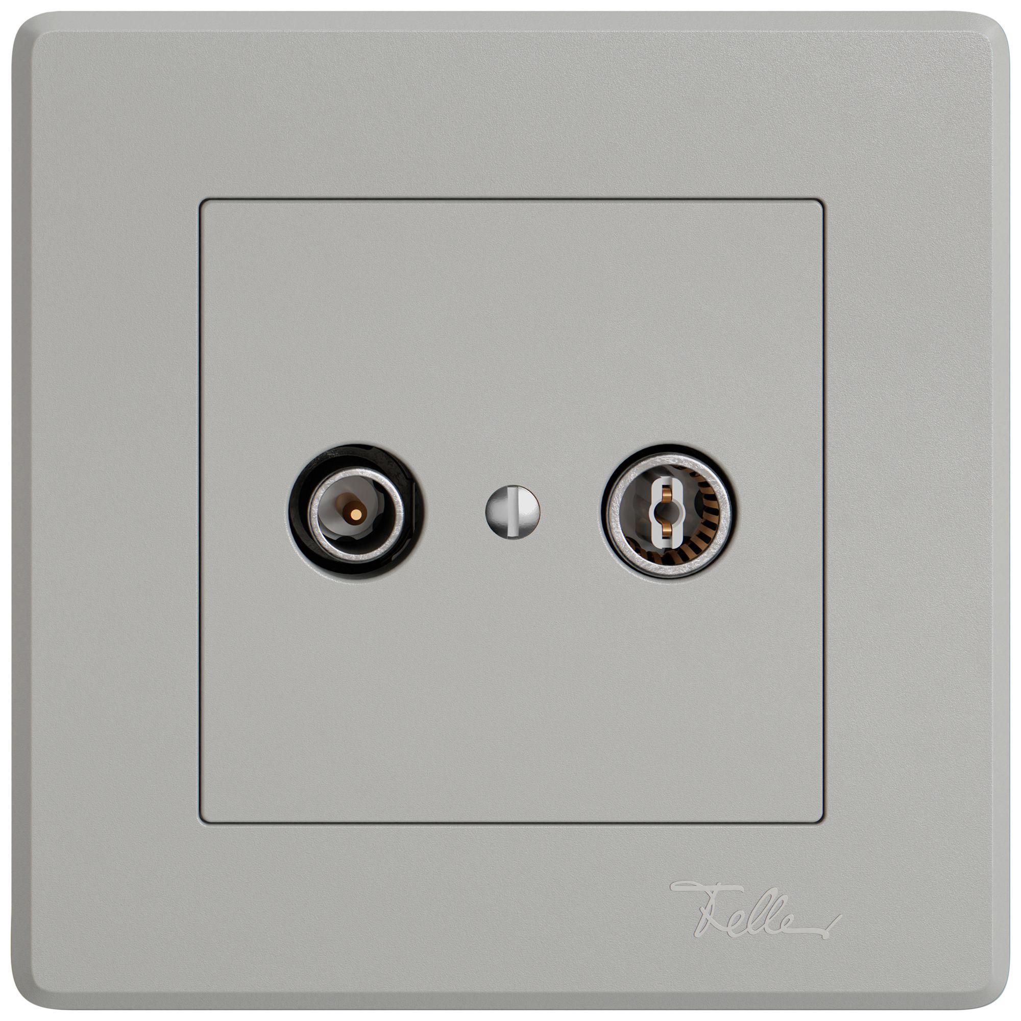 Prise antenne ENC TV-R EDIZIO.liv SNAPFIX® prise de passage 4dB grc