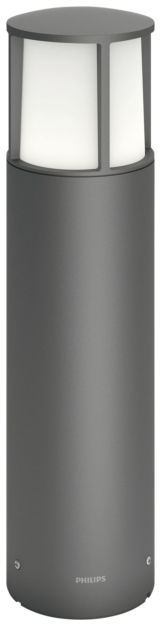 LED-Wegeleuchte Stock 6W 2700K 104×400×104mm IP44 anthrazit