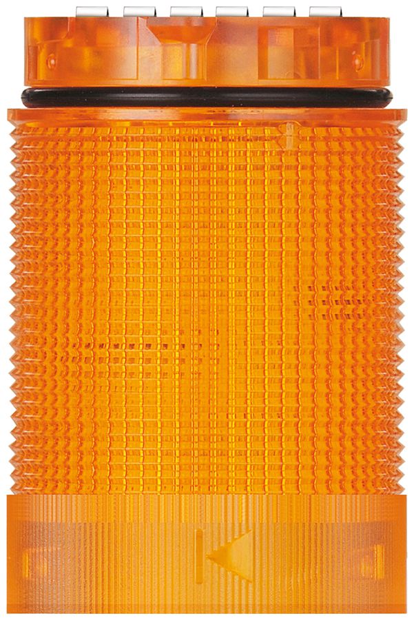 Blitz- und Dauerleuchte WERMA TwinFLASH Classic, 24VDC, 40mm, gelb