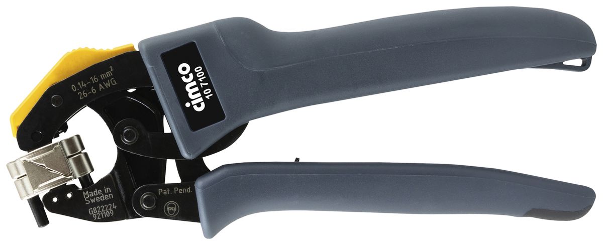 Crimpzange CIMCO POWER-CRIMP twist 0.14…16mm²/2×0.5…2×6mm²