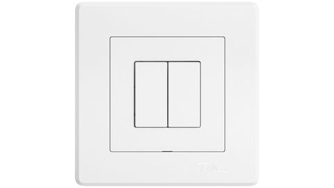 Postes secondaires interrupteur à poussoir Wiser