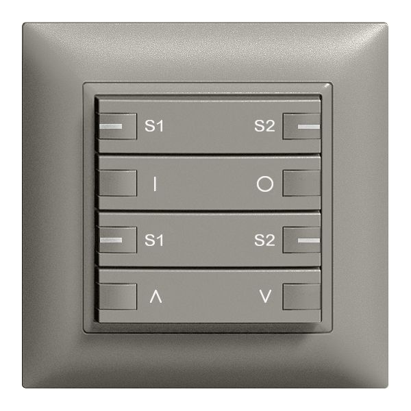 Frontset ON-OFF Motor Szene 2K/4T ZEP EDIZIOdue dunkelgrau