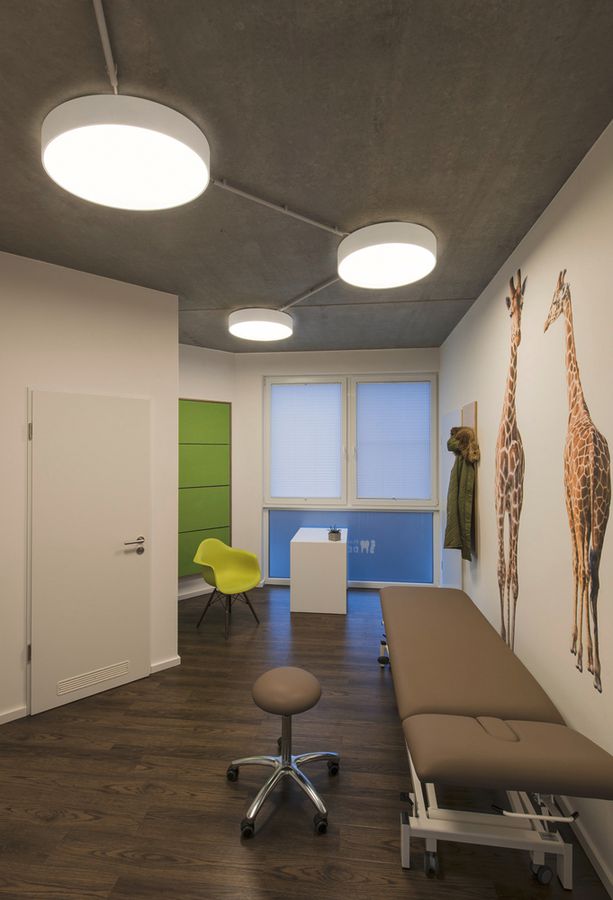 Plafonnier LED SLV MEDO PRO 60DC 37W 5100lm 930/940 IP50 DALI Ø600mm blanc